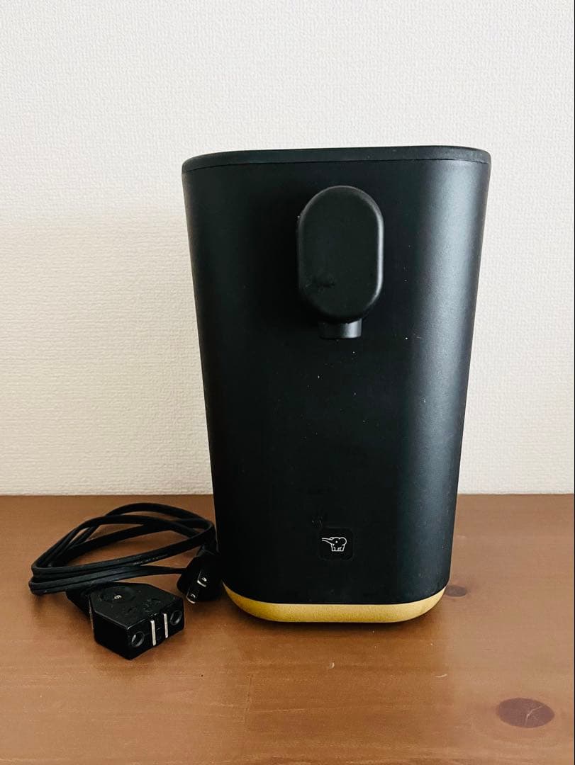 象印　デザイン電気ポット ブラック ゴールド