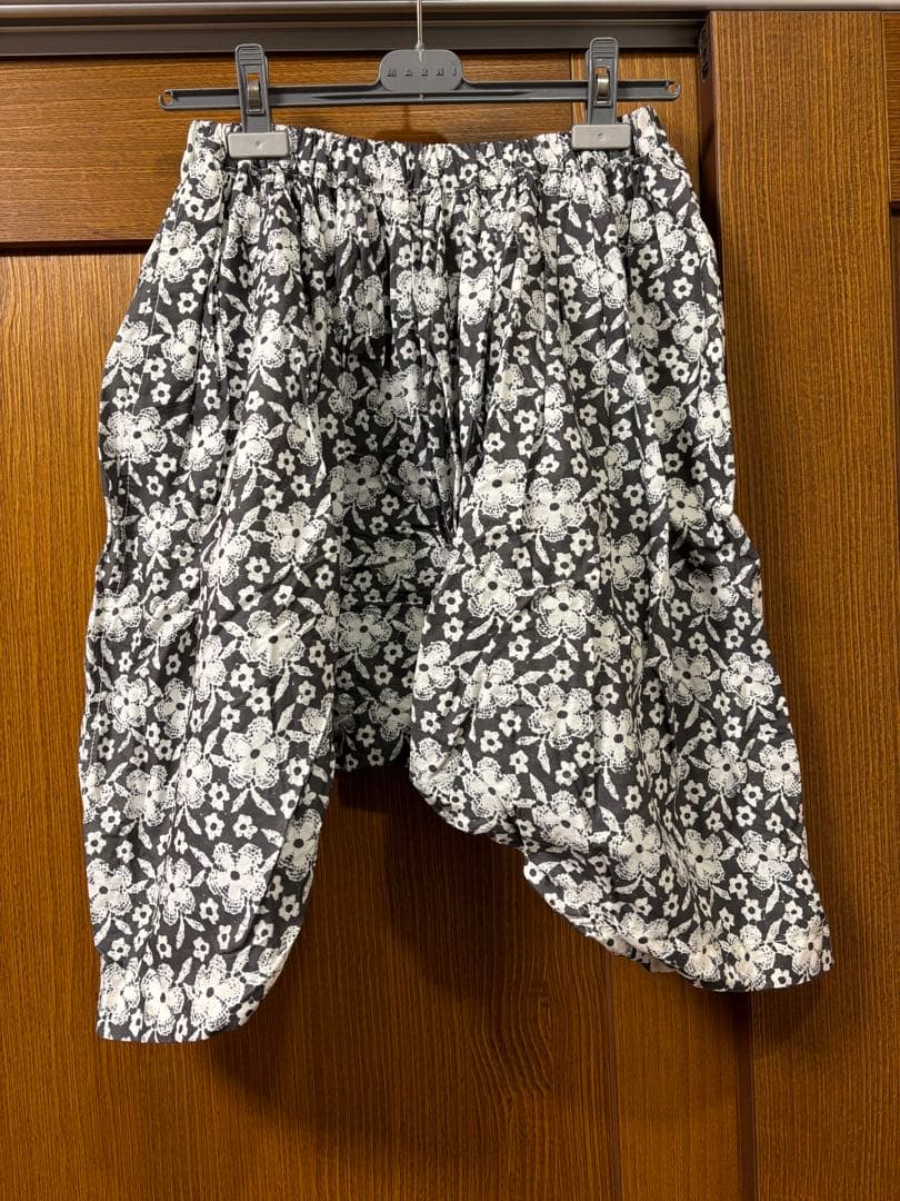 tricot COMME des GARCONS トリコ 花柄サルエルパンツ