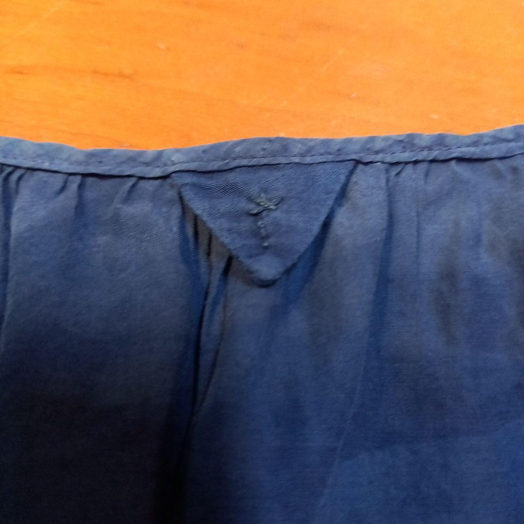 kittaコットンシルク素材の琉球藍染キャミソール