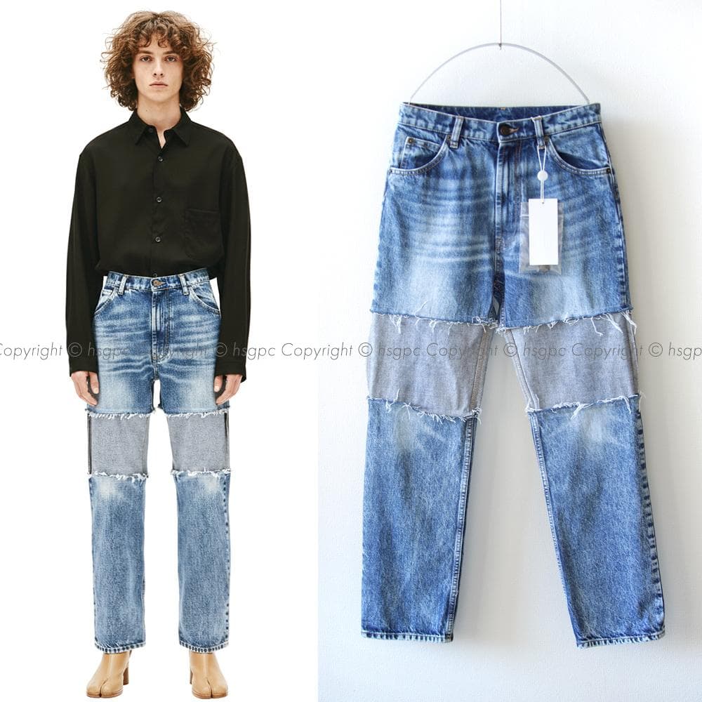 【定価9.5万】メゾンマルジェラ① 再構築 デニム ジーンズ アーティザナル