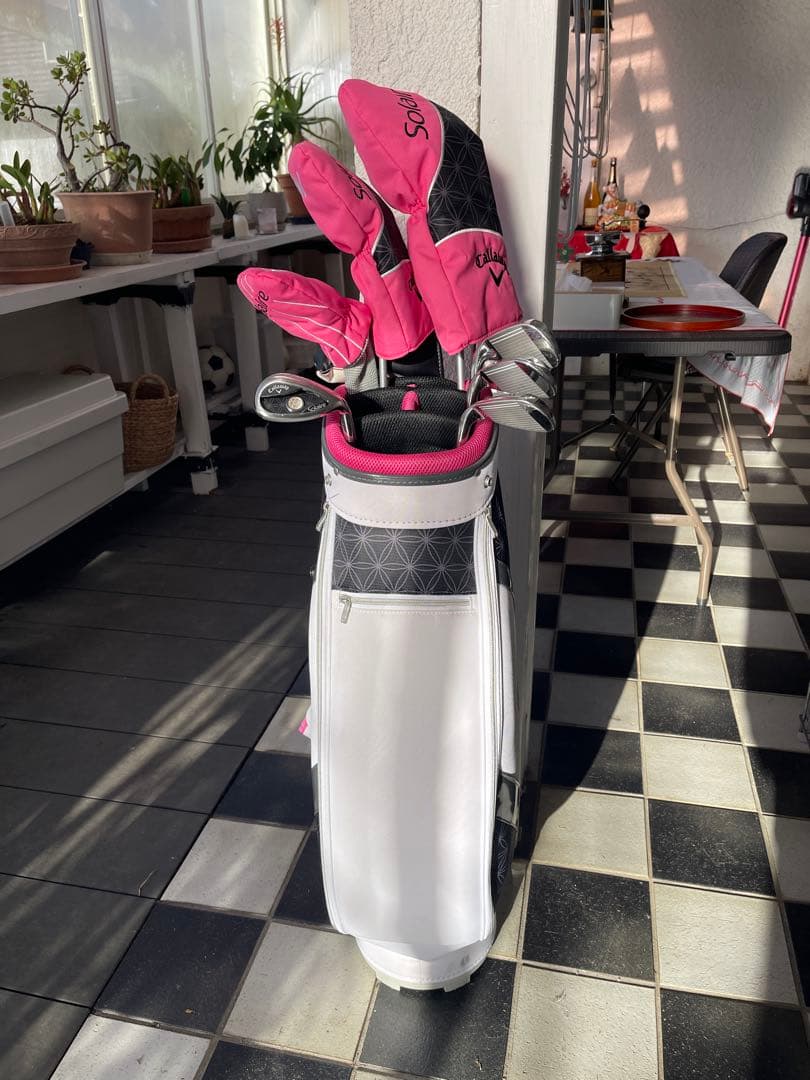 【お得】Callaway Solaire(ソレイル)レディースクラブセット 美品