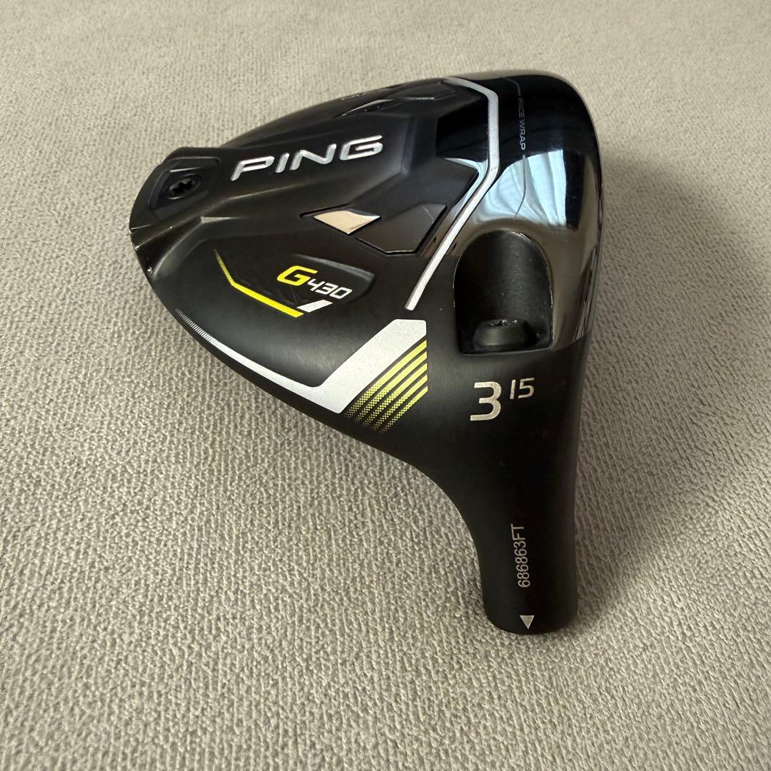 【美品】PING G430 MAX 3w ヘッドのみ