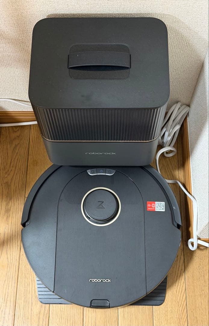 【美品】Roborock Q5 Pro+ ロボット掃除機 自動ゴミ収集 水拭き
