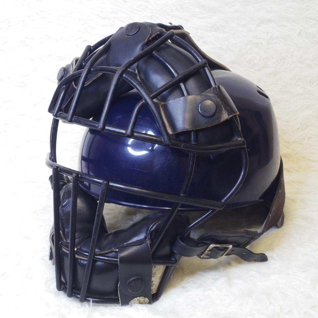 軟式野球３点セット　キャッチャー用レガース、マスク、ヘルメット