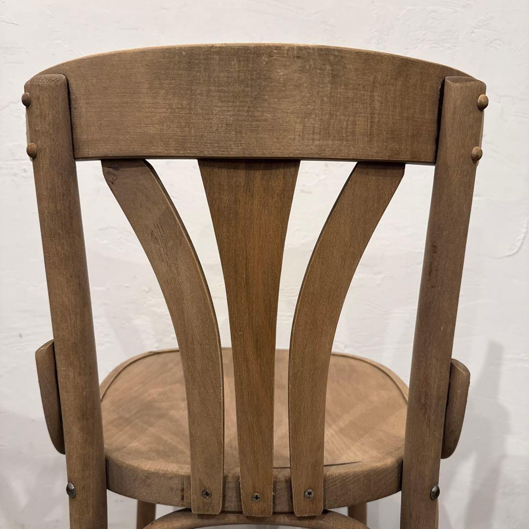 aビンテージ　ダイニングチェア　カフェチェア　剥離