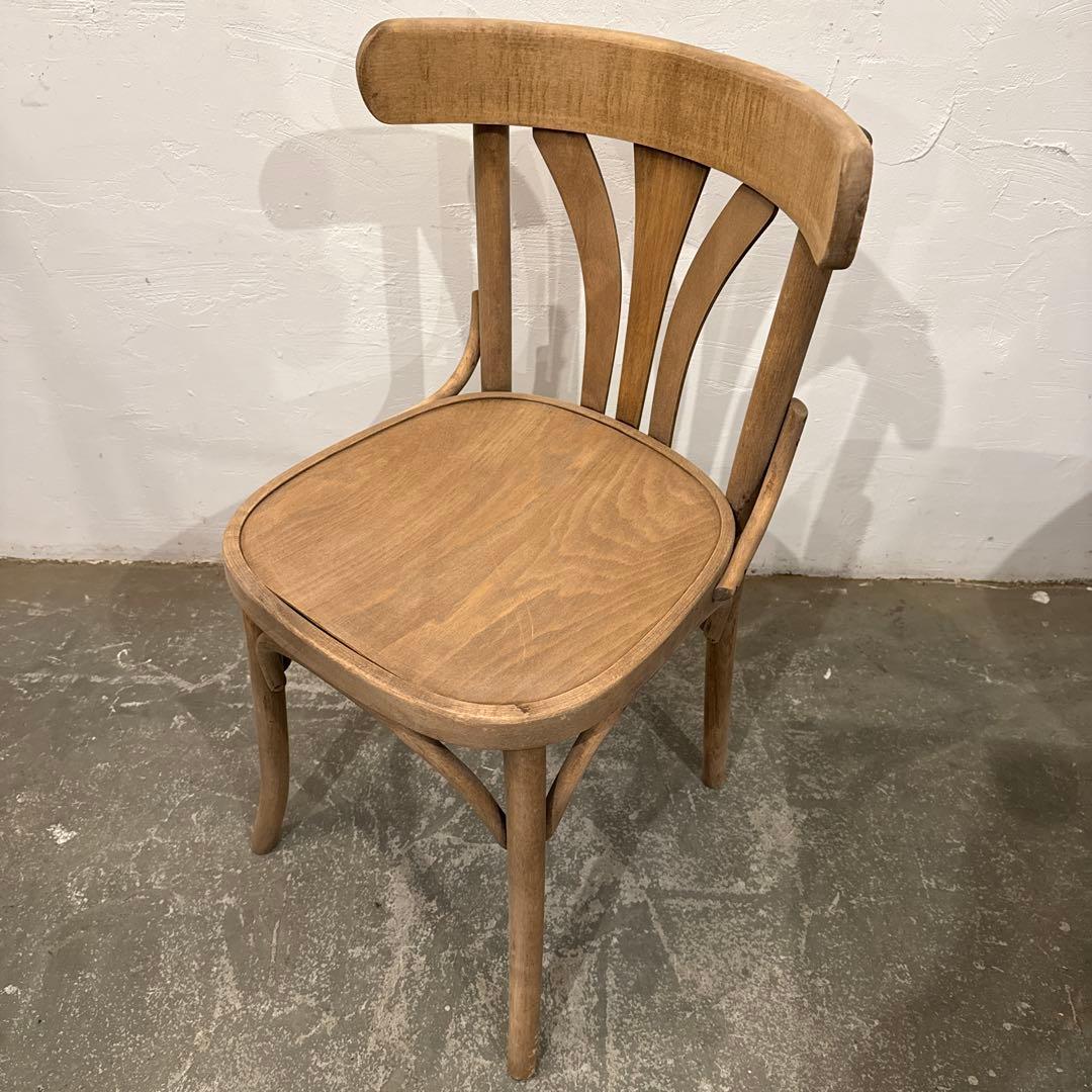 aビンテージ　ダイニングチェア　カフェチェア　剥離