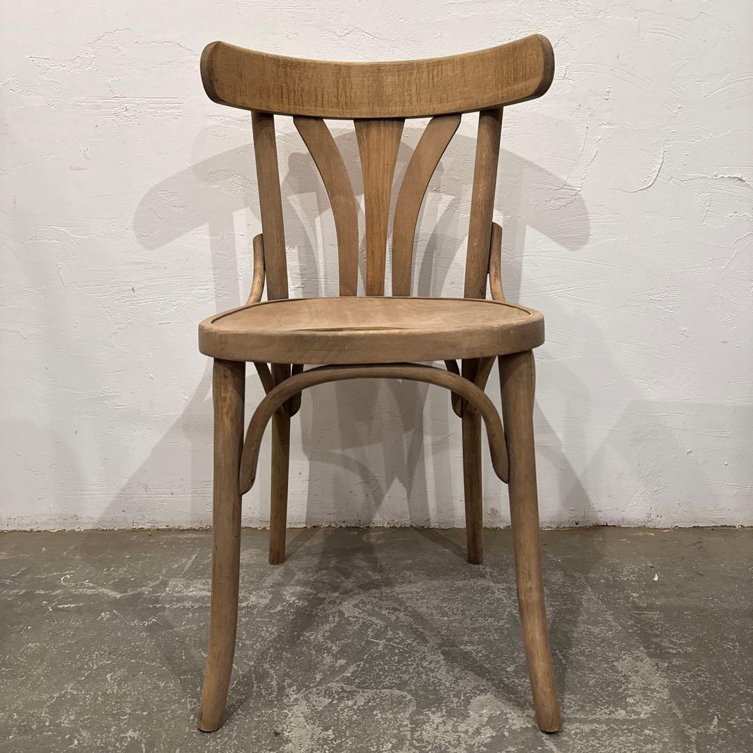 aビンテージ　ダイニングチェア　カフェチェア　剥離