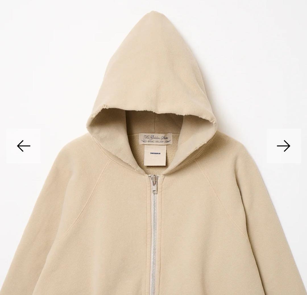 トップス THE SHISHIKUI ZIPAR / BEIGE