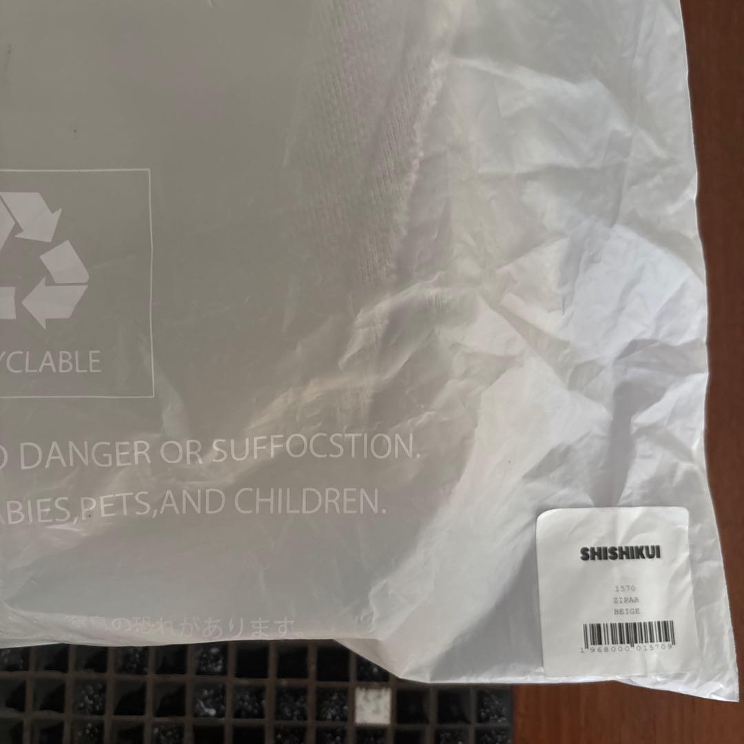 トップス THE SHISHIKUI ZIPAR / BEIGE