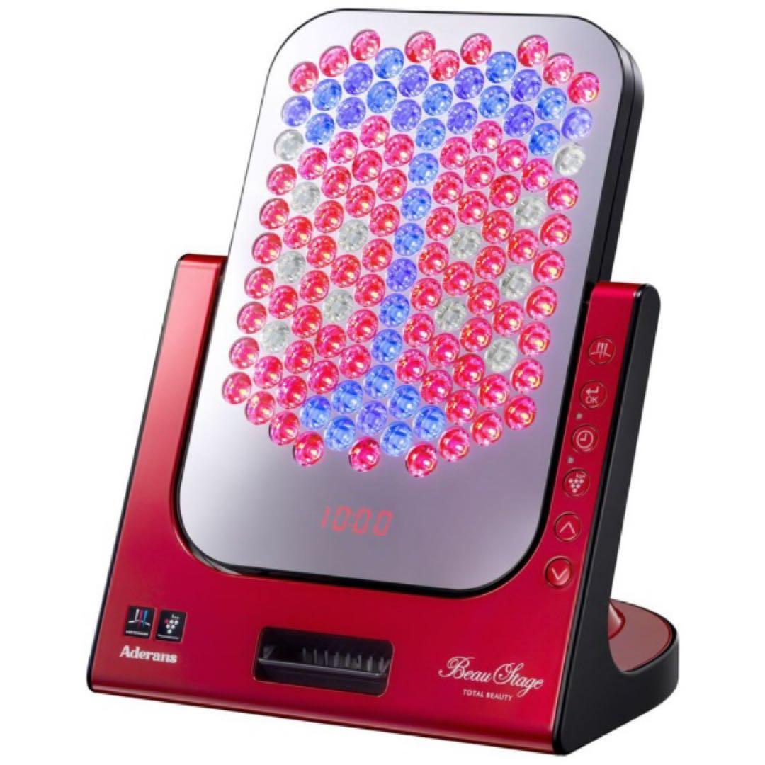 BeauStage LED美顔器 レッド