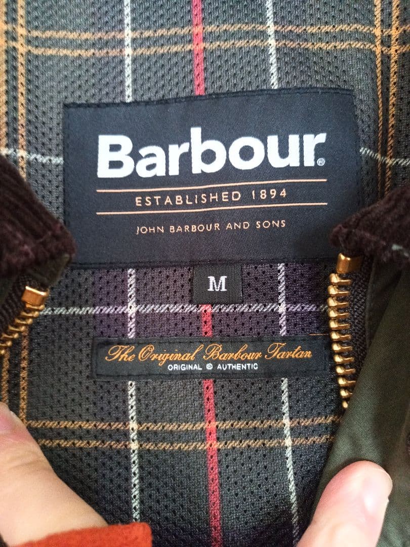 Barbour バブアー SPEY（スペイ） ノンオイル ピーチスキン