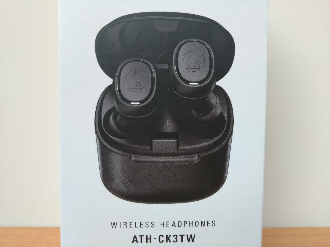 オーディオテクニカ　ワイヤレスヘッドフォン　ATH-CK3TW　ブラック