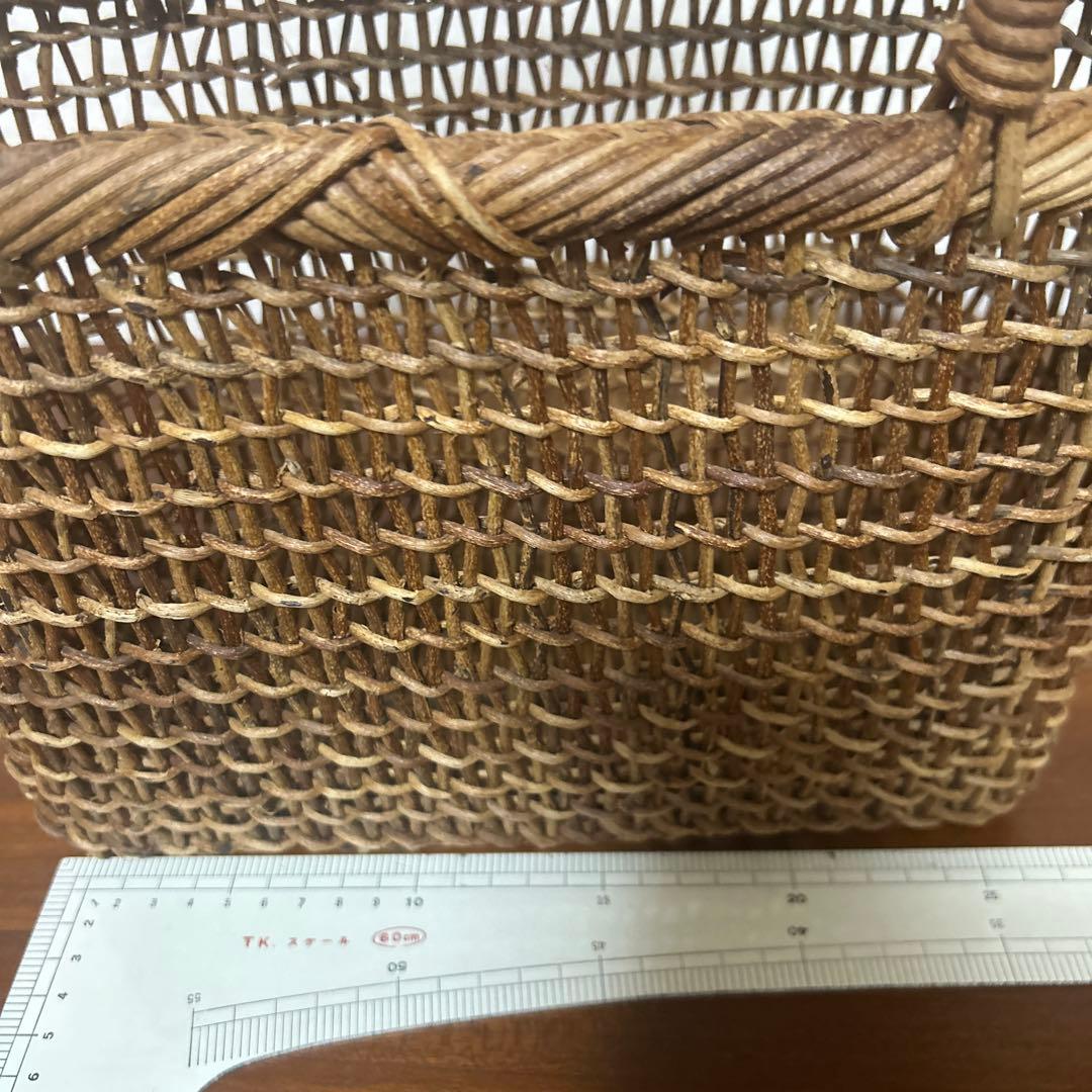 あけび　カゴバッグ　国産