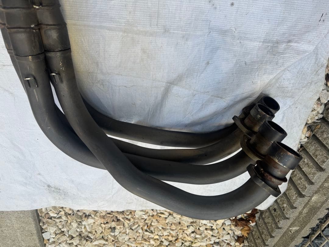 カシスオレンジ　モリワキ　マフラー　ワンピース　CB1100 sc65