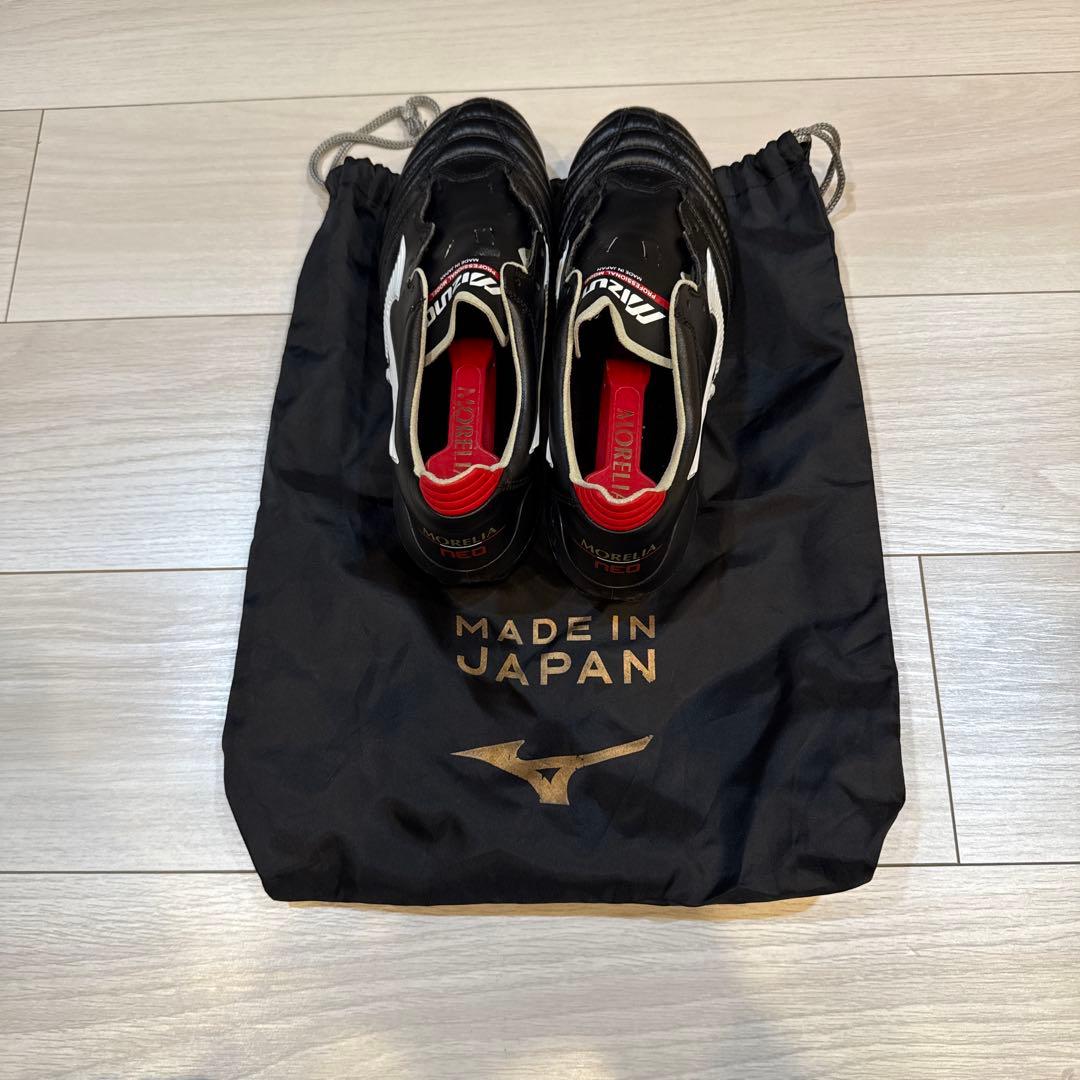 Mizuno サッカーシューズ ブラック モレリアネオ