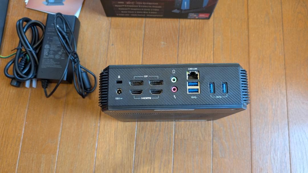 【ミニPC】MINISFORUM EliteMini HX90＋SSD500G