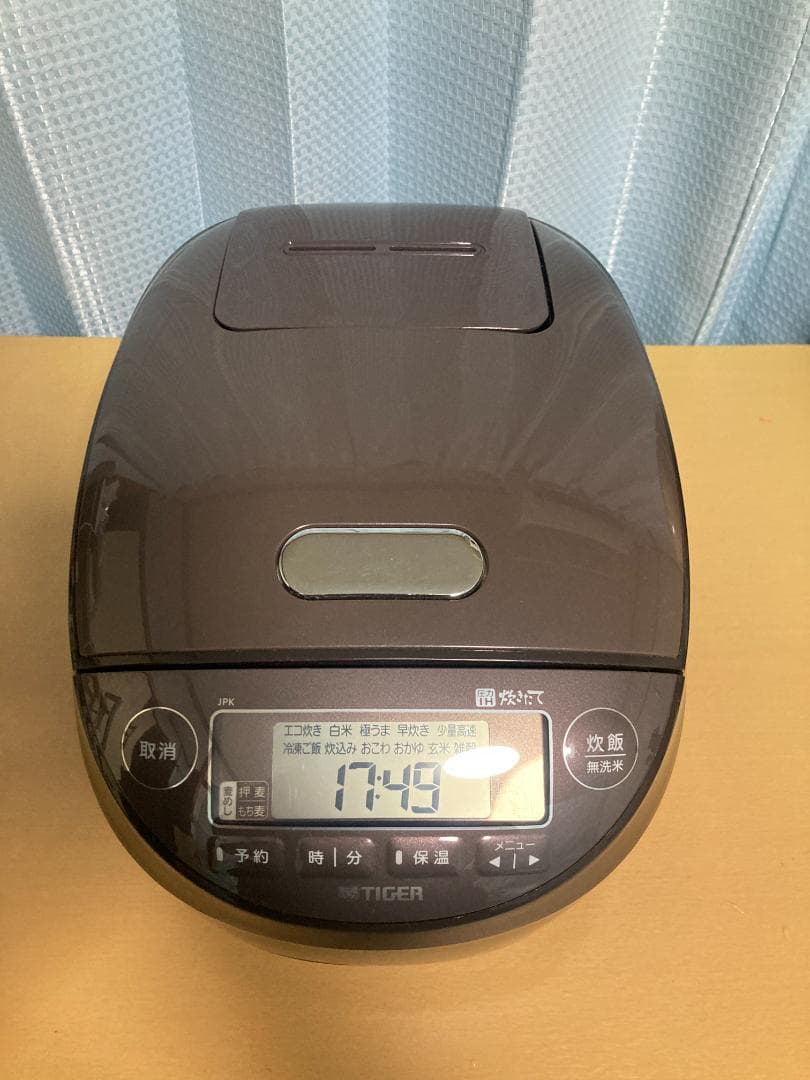 TIGER JPK-B100 圧力IHジャー炊飯器 2020年製5.5合