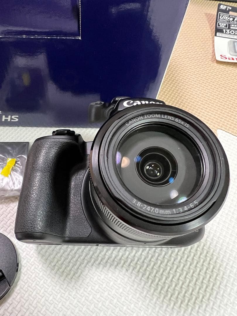 極美品Canon PowerShot SX70 HS 本体と付属品