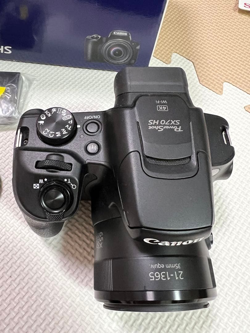 極美品Canon PowerShot SX70 HS 本体と付属品
