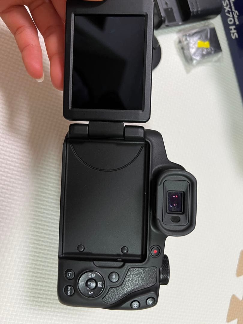 極美品Canon PowerShot SX70 HS 本体と付属品