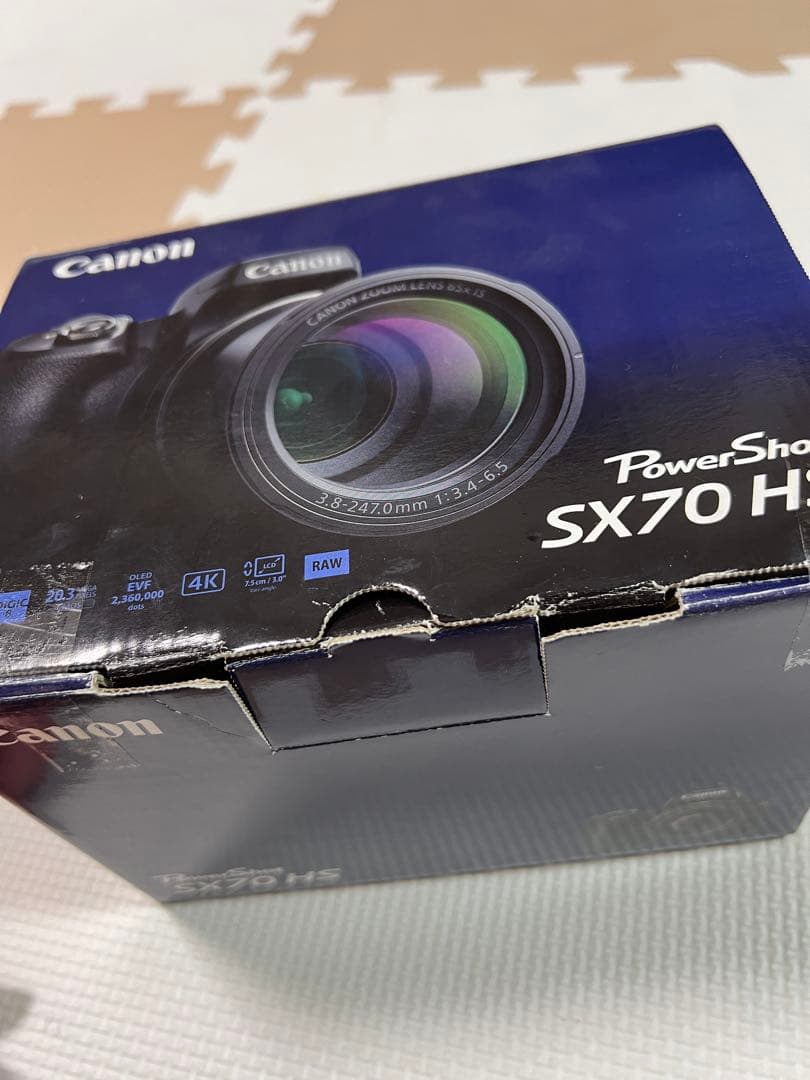極美品Canon PowerShot SX70 HS 本体と付属品
