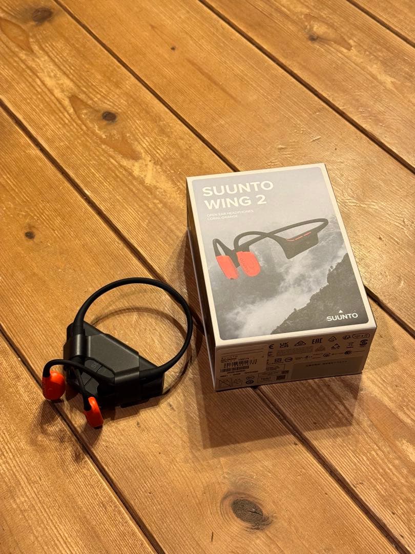 SUUNTO WING 2 骨伝導イヤホン（ほぼ未使用）