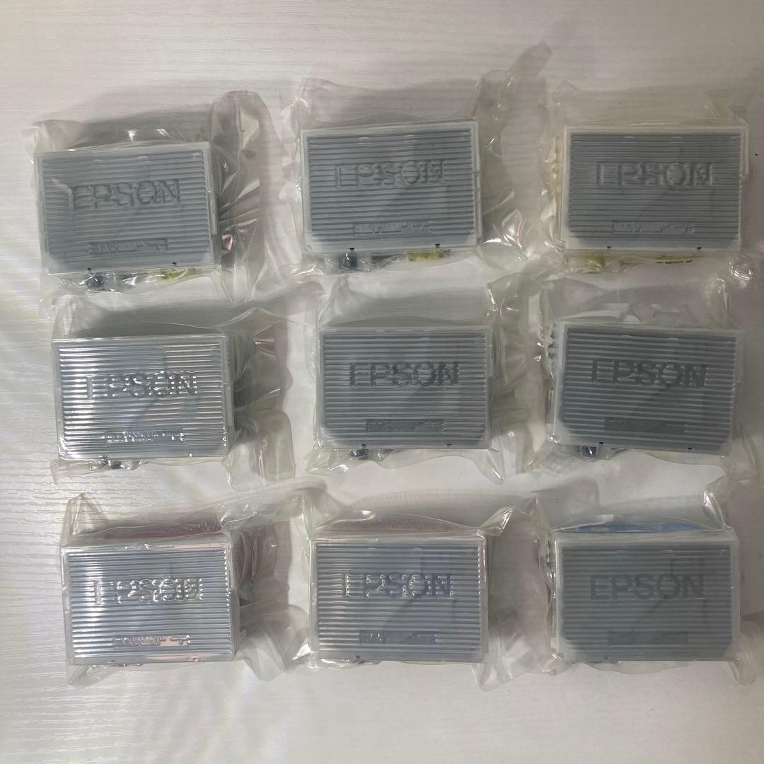 EPSON 純正インク 64 9色9本 箱なし 真空パック未開封 エプソン ♪