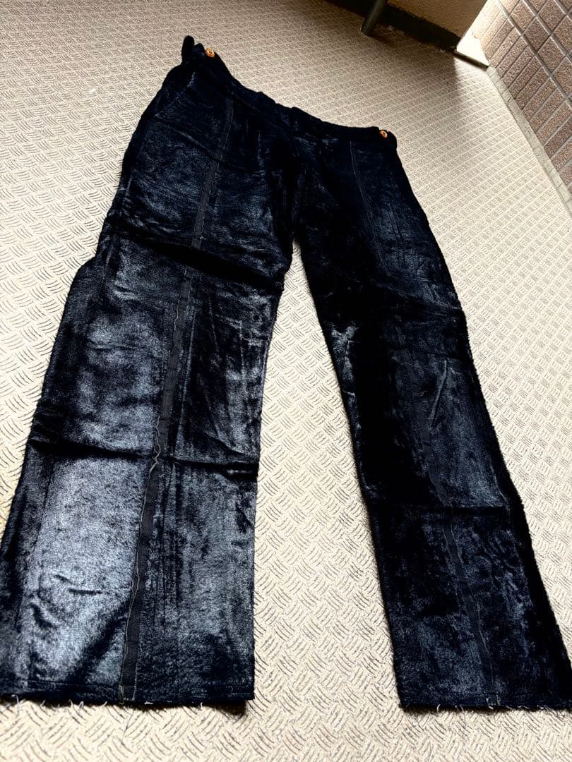 02AW 『四つの黒期』 ベルベット デストロイパンツ archive