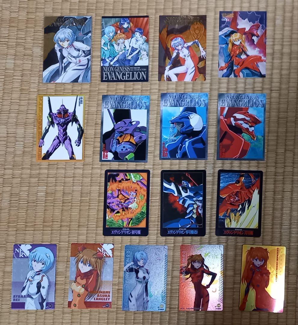 エヴァンゲリオン　カード　劇場版DVD特典等　綾波　アスカ　16枚セット