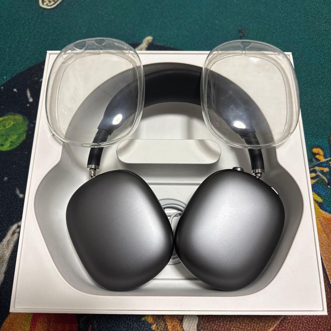 AirPods Max スペースグレー 本体 ケース付き