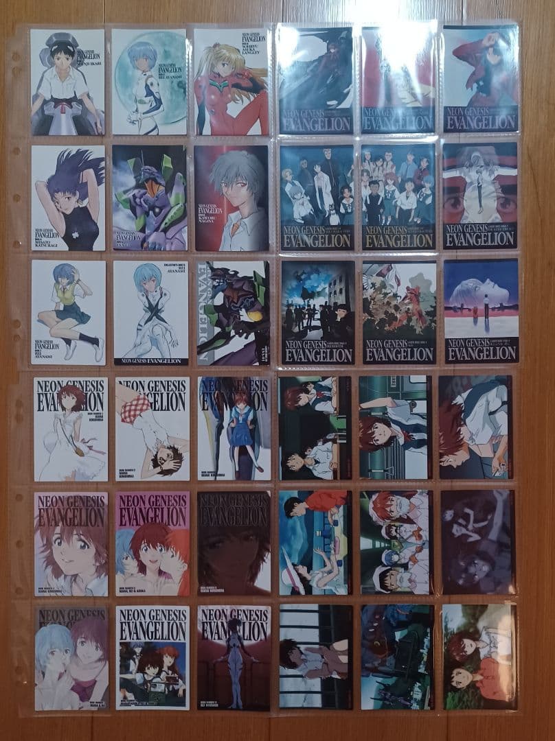 エヴァンゲリオン カードダスマスターズ第参集 初版 ノーマルカードのみセミコンプ