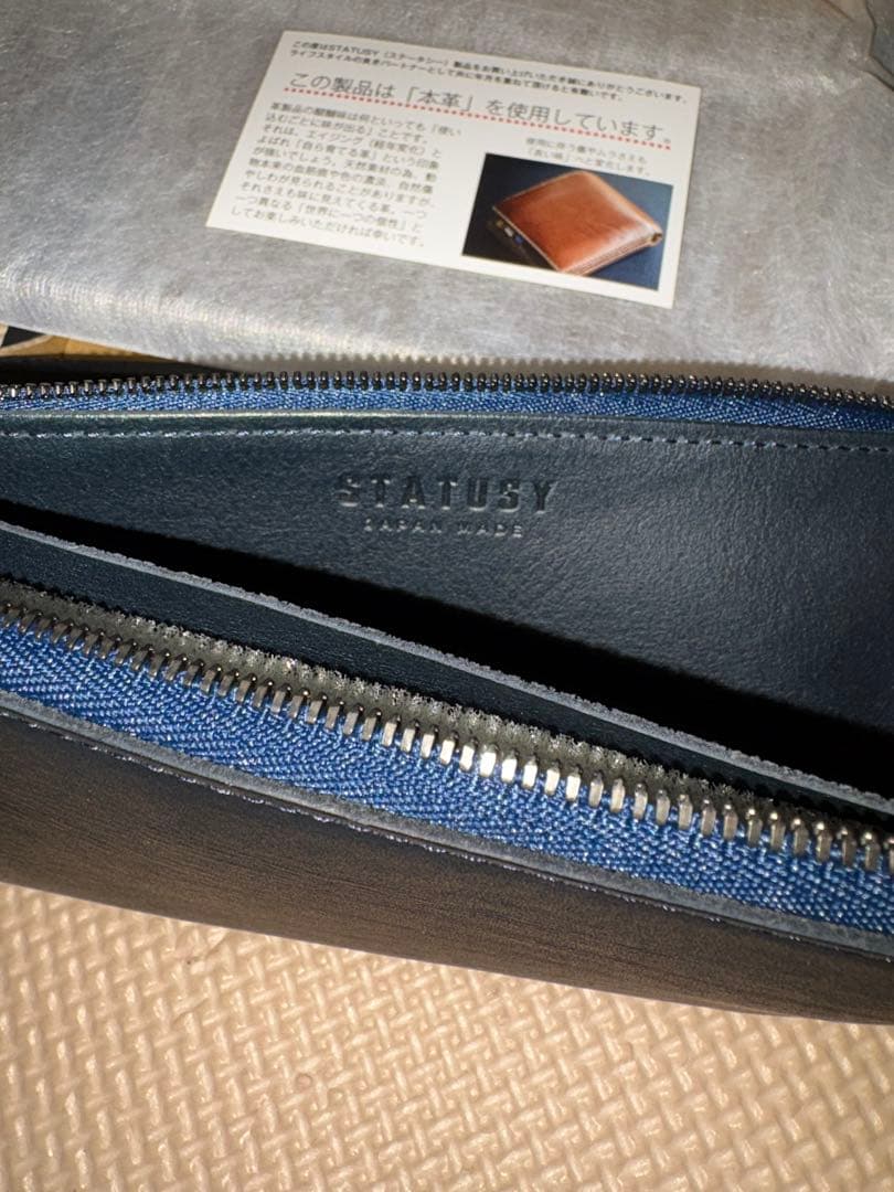 STATUSY il modo ZIP ネイビー 右利き用