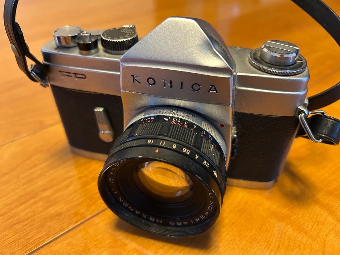 【希少・金属ボディ】KONICA FP + HEXANON 52mm F1.8