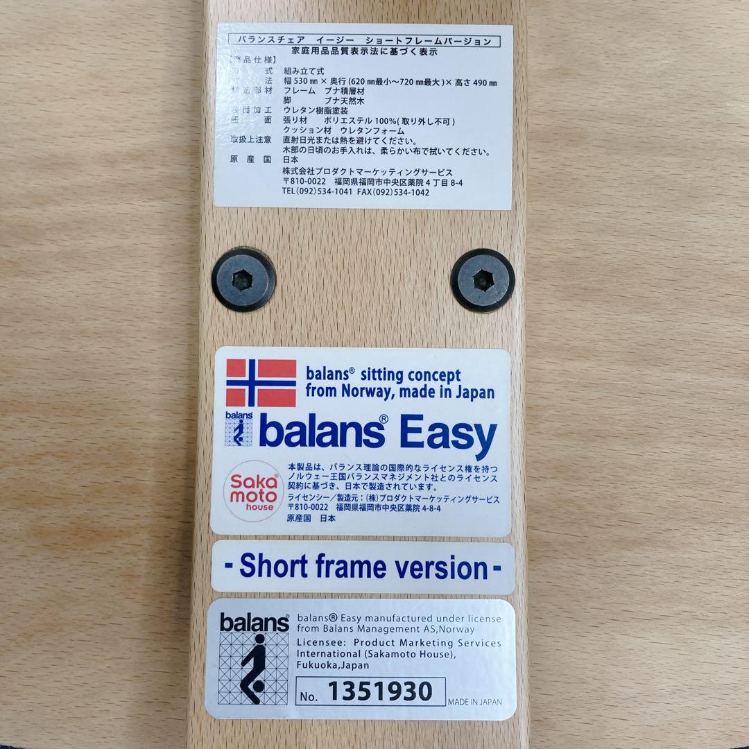 バランスイージー バランスチェア サカモトハウス Rybo 姿勢矯正 学習椅子