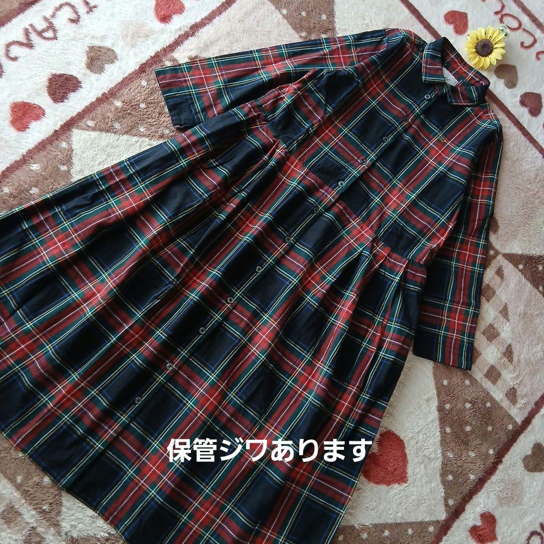 みーきさま専用♡ponさんSunnyclouds♡タータンチェックワンピース美品