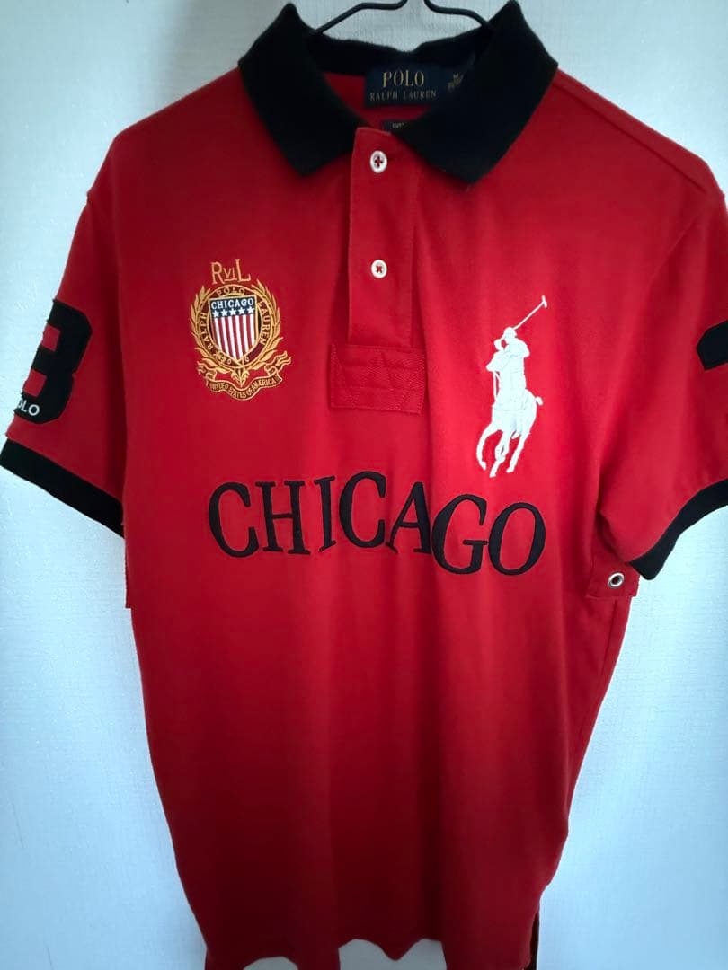 超激レア・Polo Ralph Lauren レッド ポロシャツ M