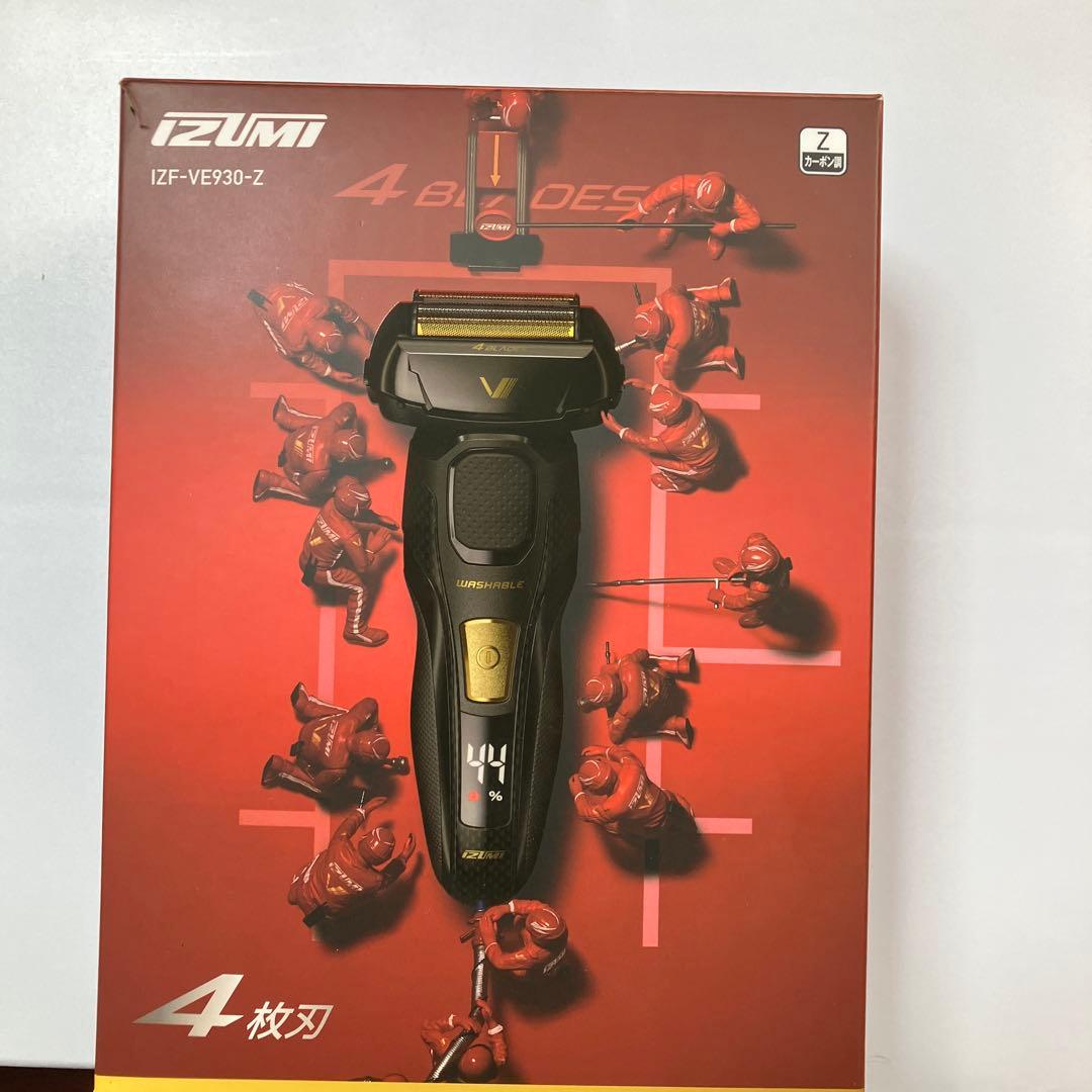 IZUMI メンズ電気シェーバー IZF-VE930-Z 4枚刃