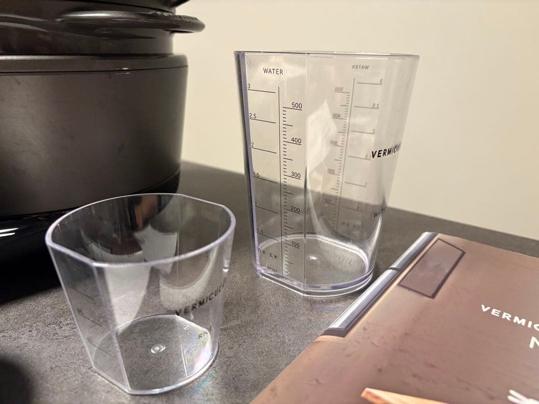 【バーミキュラ】ライスポットミニ PH19Aトリュフグレー 3合炊き レシピ本付