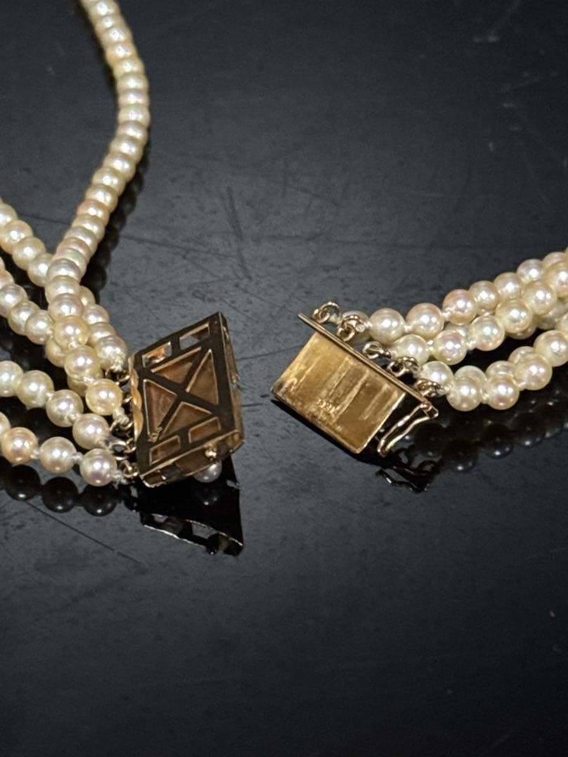 K14 金無垢 金具 真珠 パール ネックレス