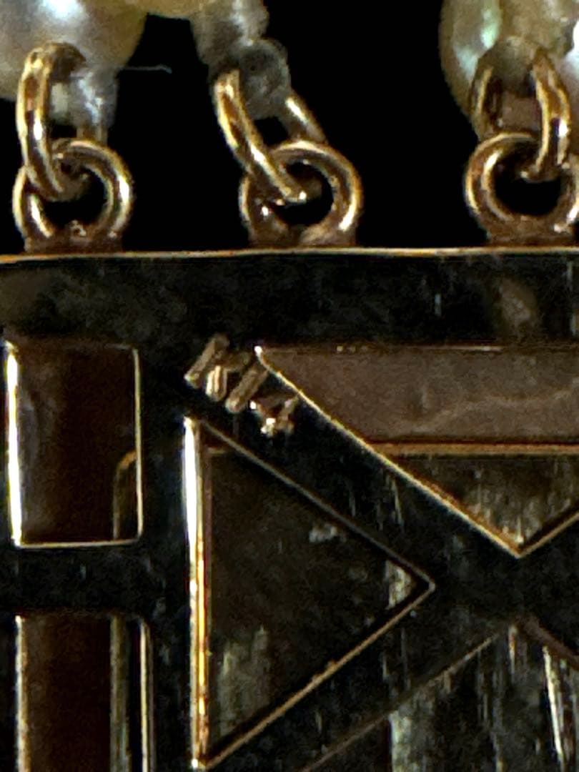 K14 金無垢 金具 真珠 パール ネックレス