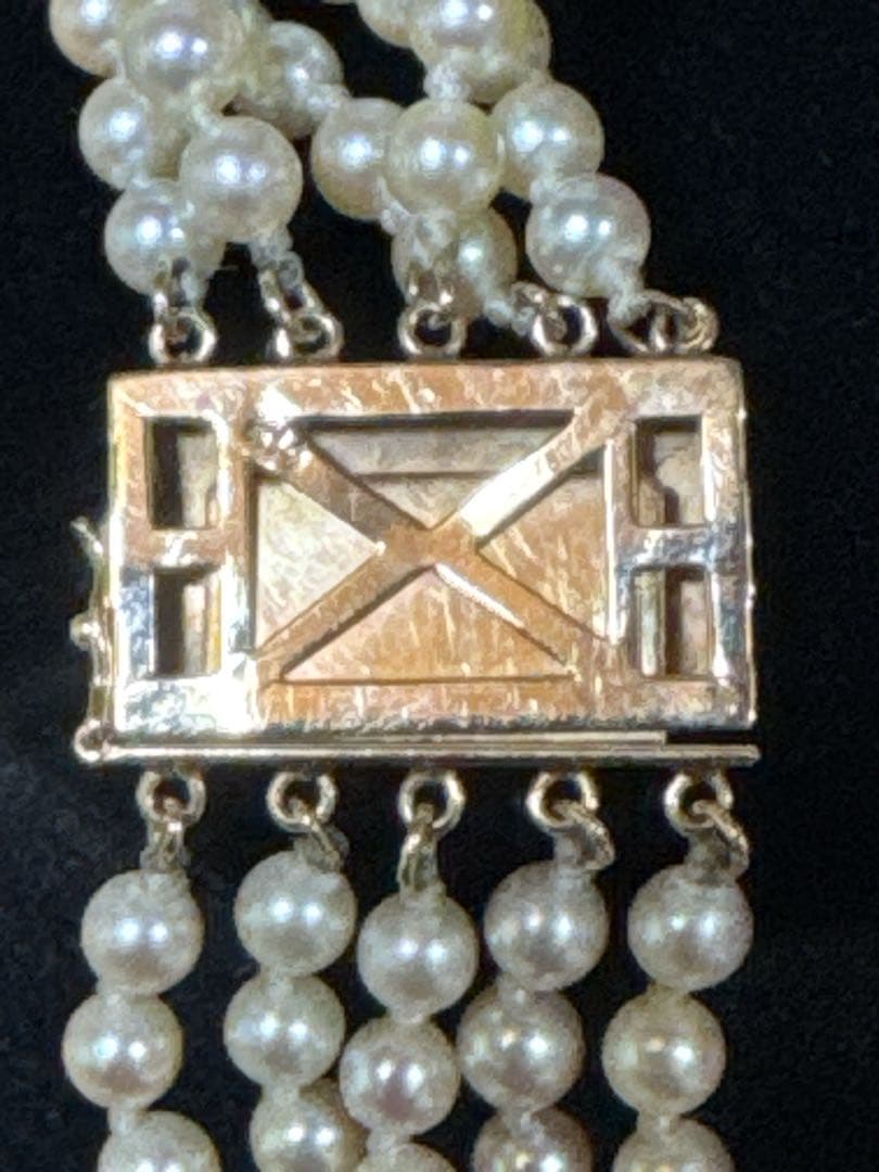 K14 金無垢 金具 真珠 パール ネックレス