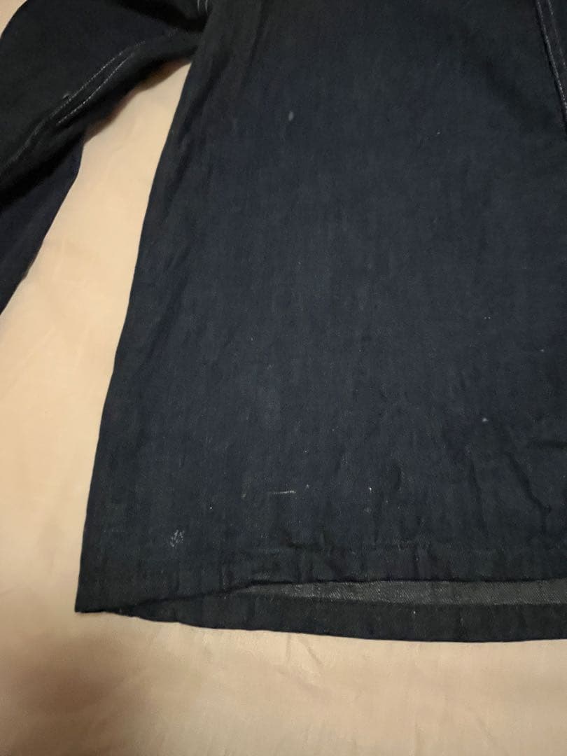 レア　ビンテージ カバーオール ピンロックアルミジップ 濃紺