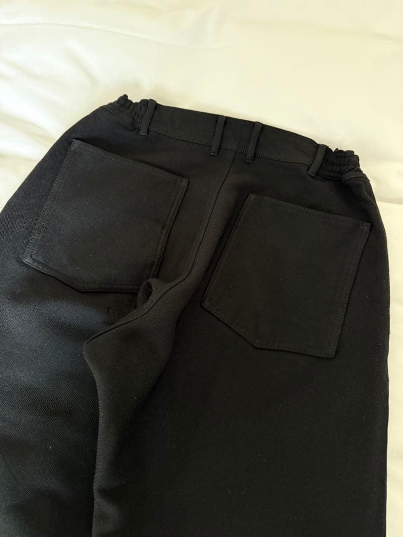 コムデギャルソン・オム・ドゥ 21AW ポリエステル縮絨パンツ 黒 XS