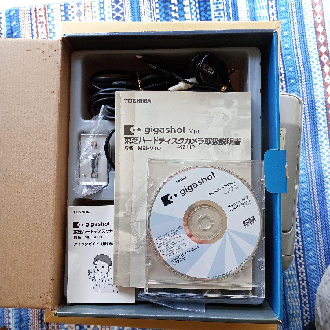 東芝gigashot ＭＥＨＶ１０ ビデオカメラ　美品