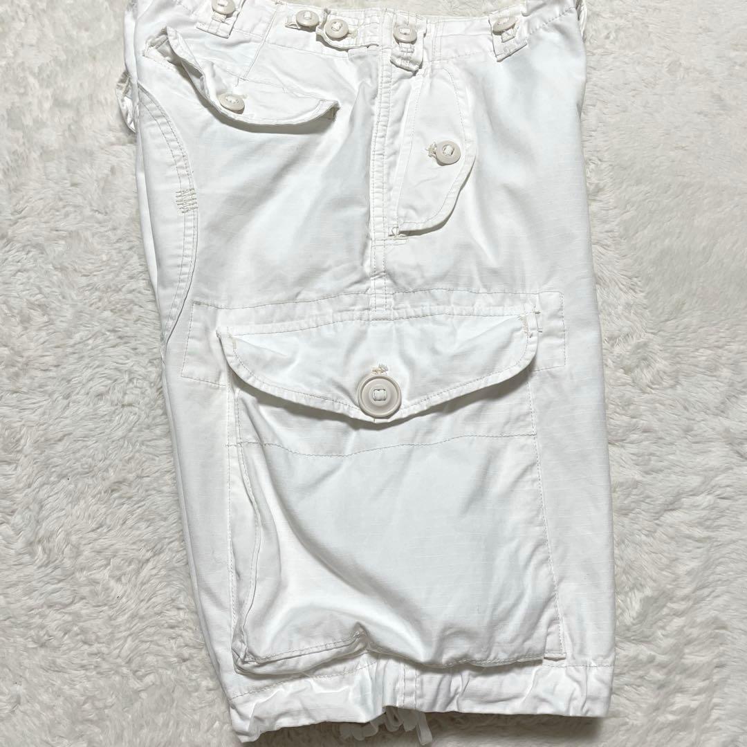 zo691 ポロラルフローレン/短丈/リップストップカーゴショーツ/カーゴパンツ