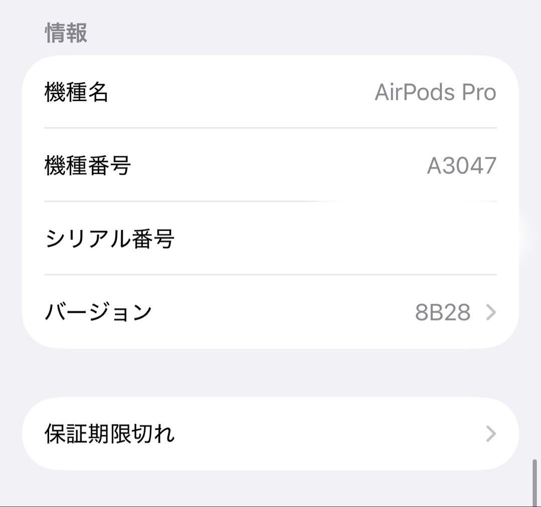 AirPods Pro 第2世代　TYPE C充電ケーブル未使用　ケース付き