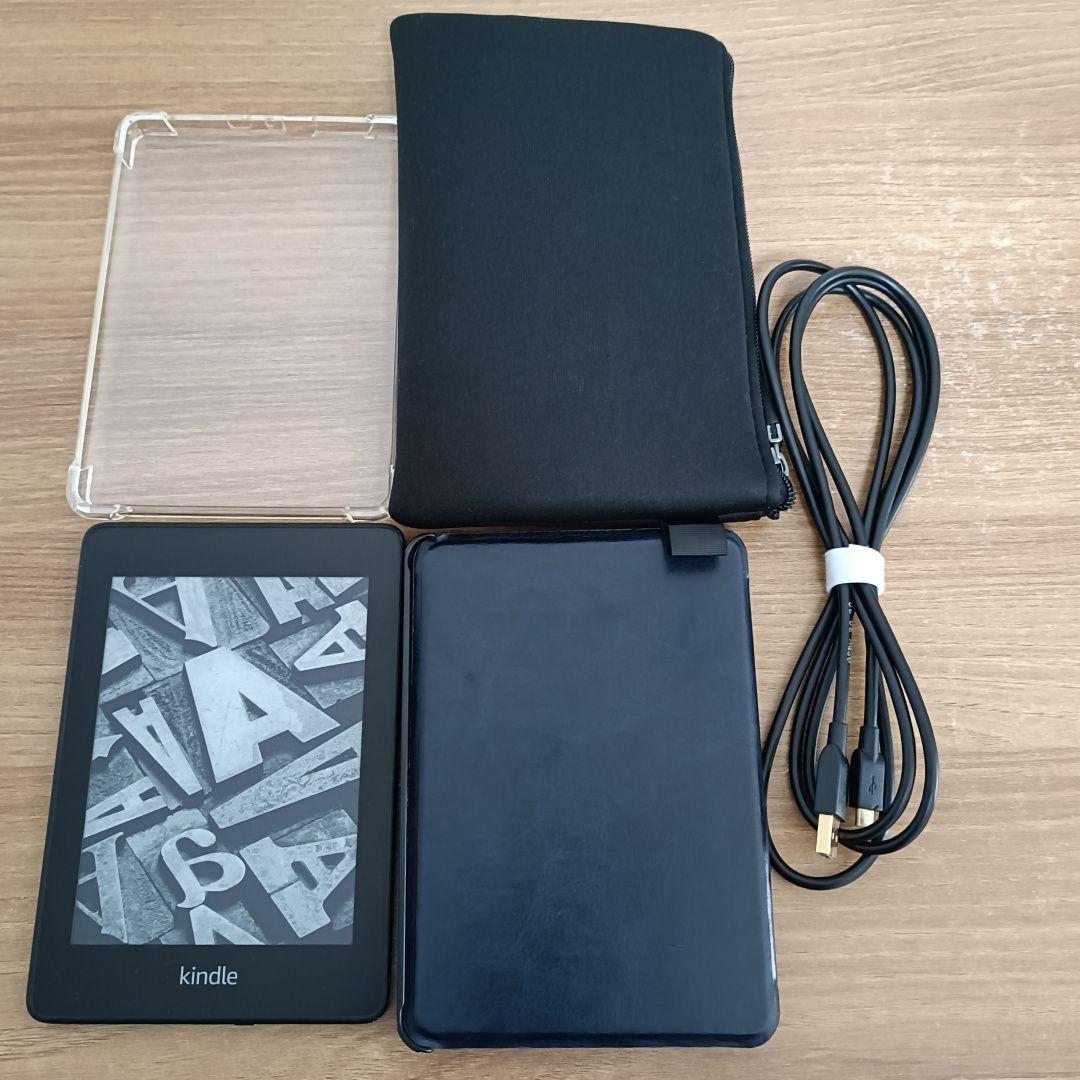 Kindle Paperwhite 8GB 第10世代 広告なし ケース３つ
