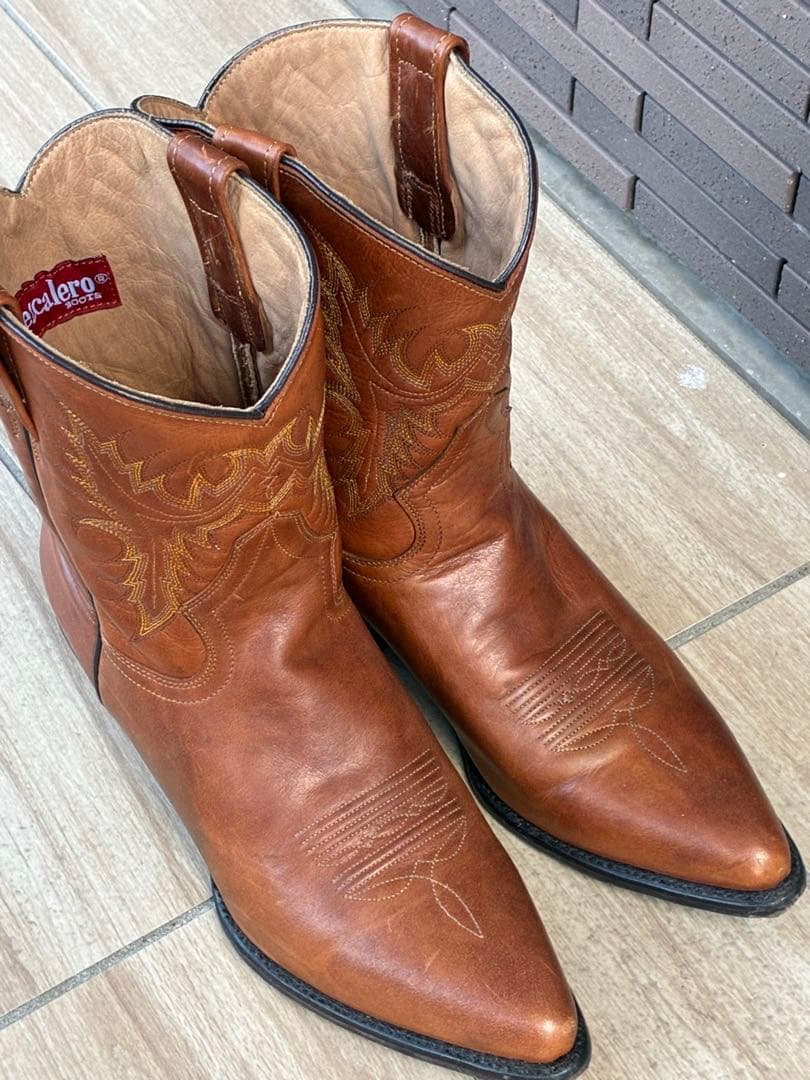 Mezcalero メスカレロ ウエスタンブーツ ブラウン 27cm
