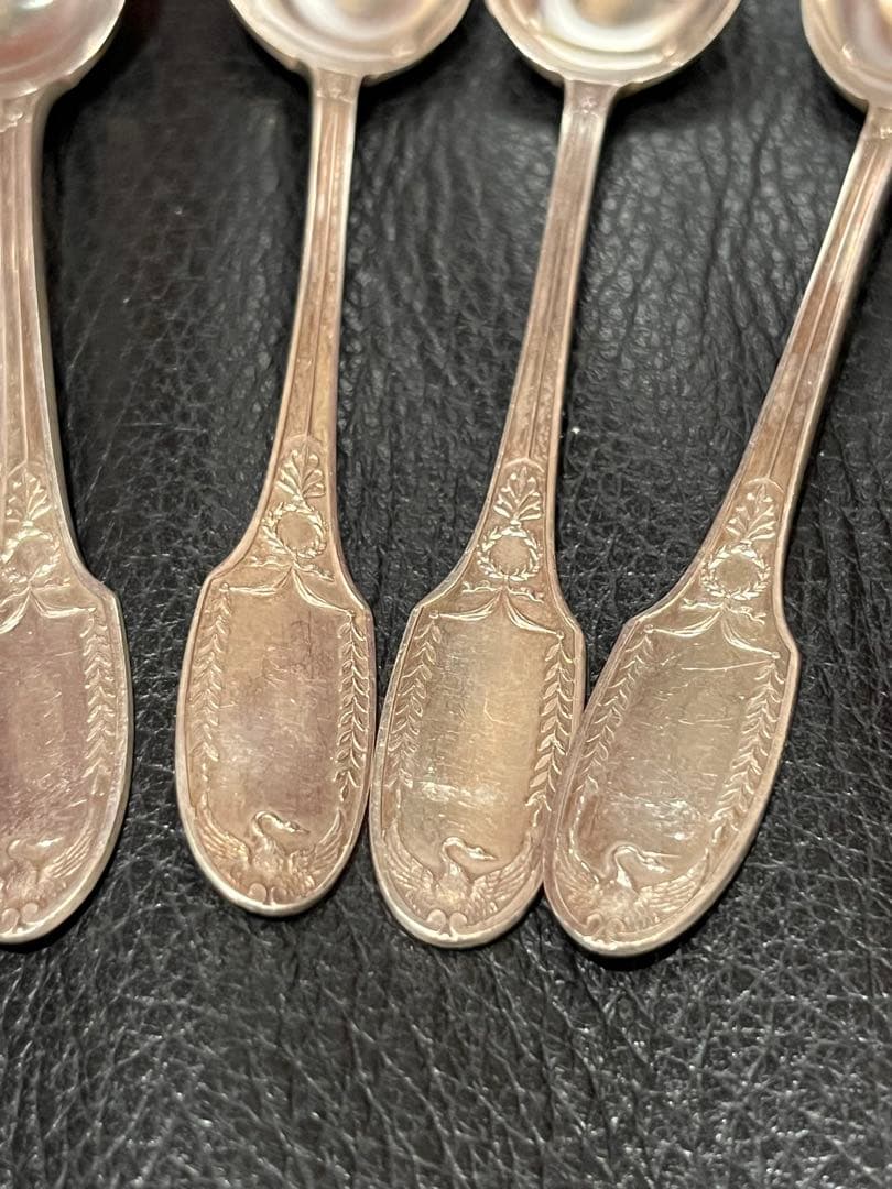 ピュイフォルカ　純銀製　スターリングシルバー　950製　スプーン　セット