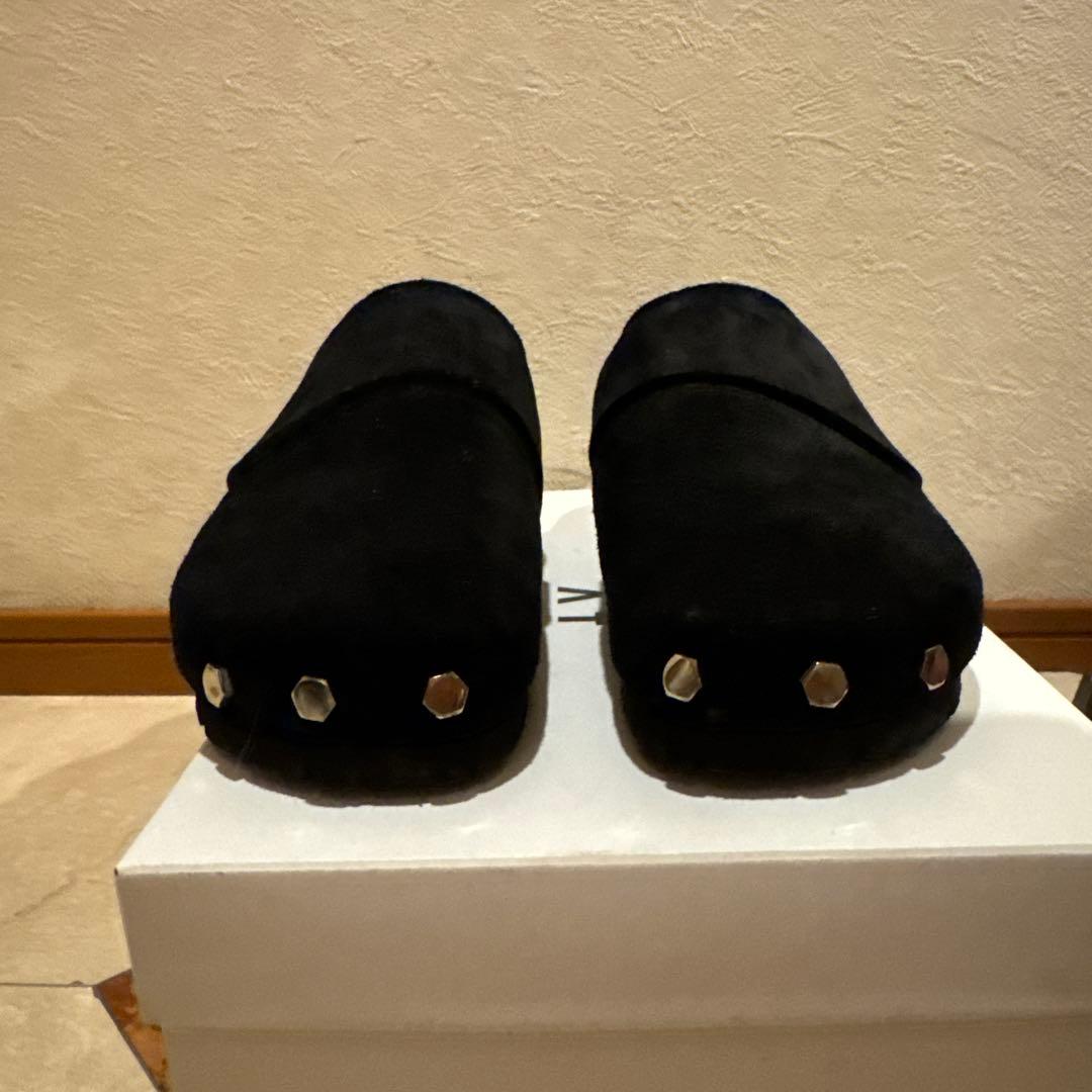 OUAT BLACK SPACE CLOGS ミュール サンダル